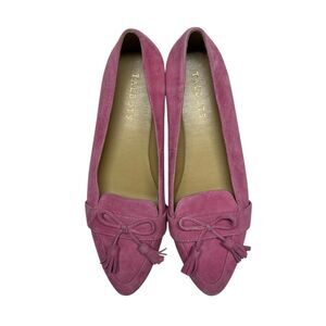 Talbots Francesca Driving Moccasins Flats 8 Suede